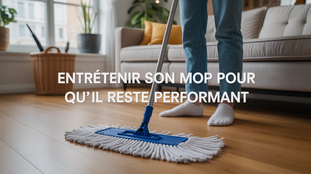 entretenir son mop pour qu il reste performant