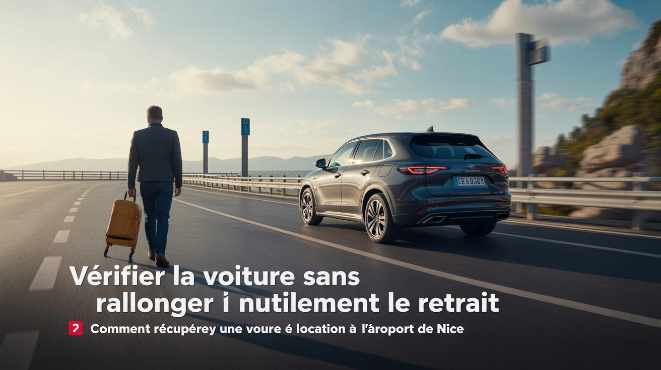 verifier la voiture sans rallonger inutilement le retrait
